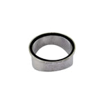 Precision machined alloy weld-on mounting flange for Turbosmart Power Port blow-off valves.