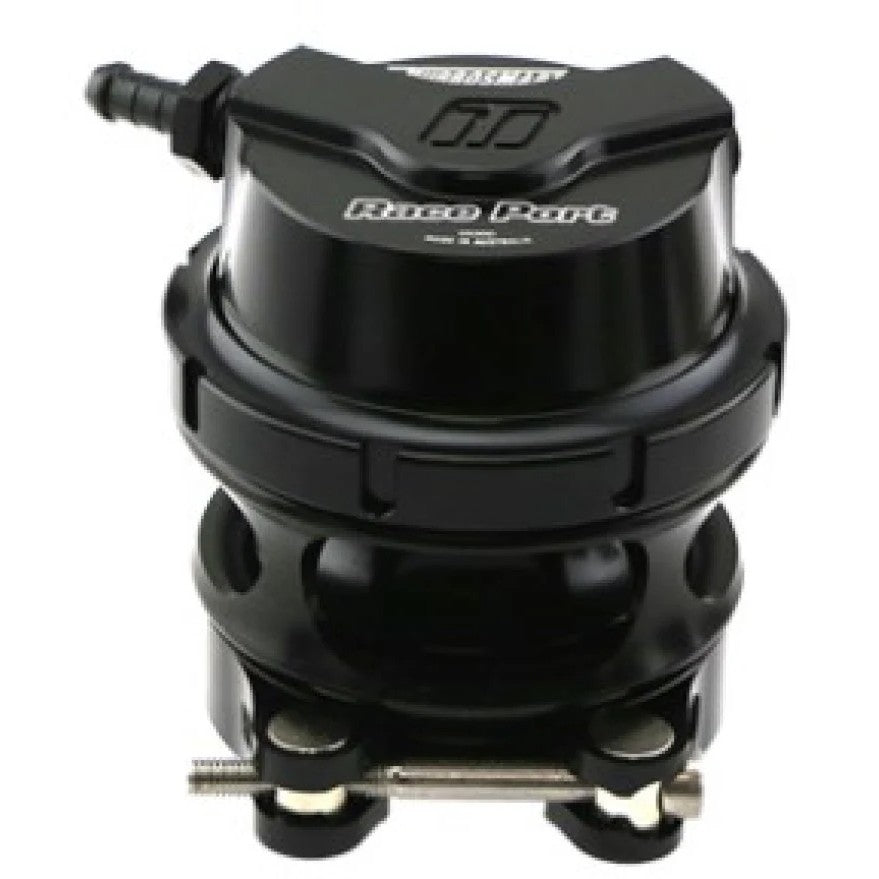 Turbosmart RacePort Sleeper blow off valve in black anodized billet aluminum