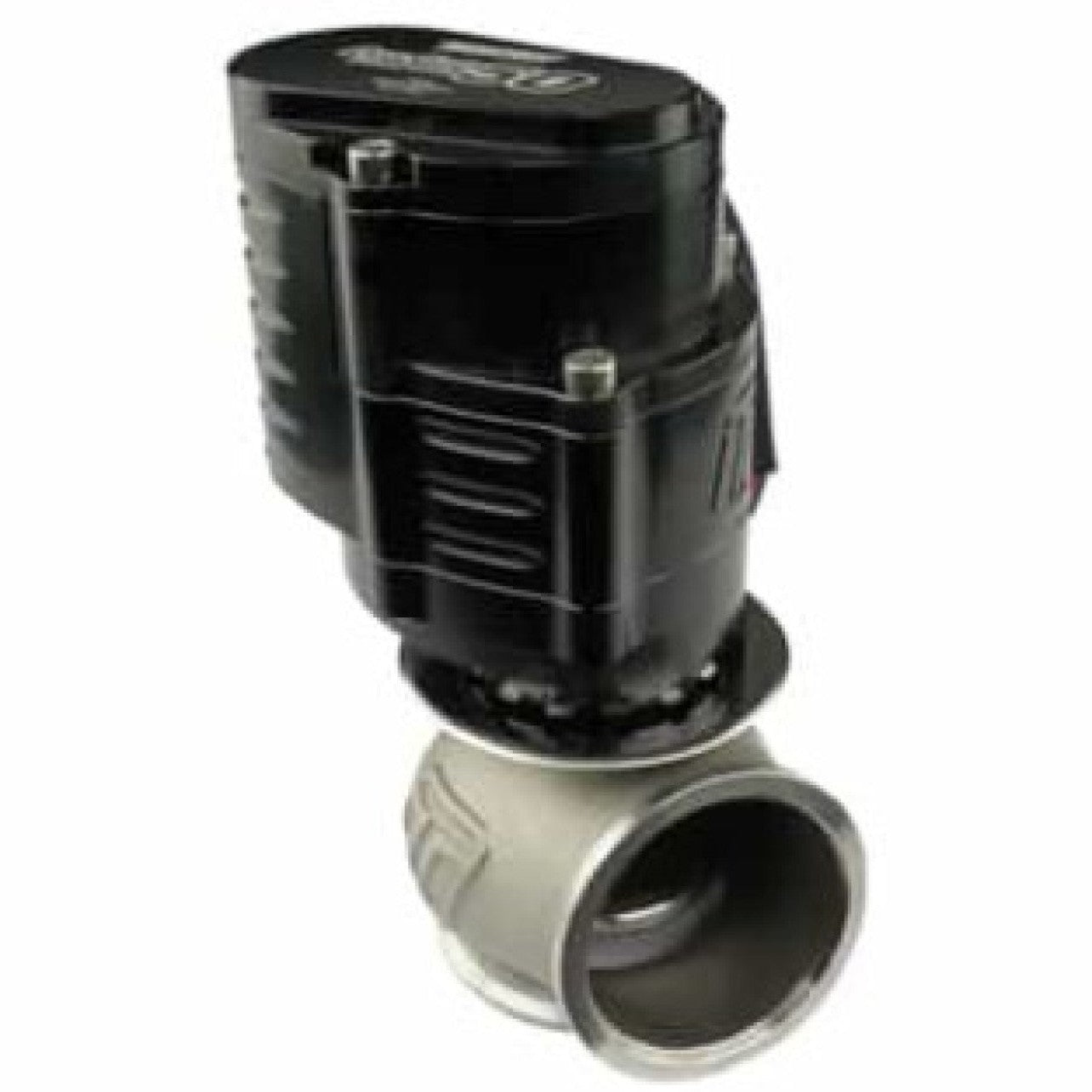 Turbosmart GenV ProGate50 electronic 50mm external wastegate with black housing and V-band flanges.