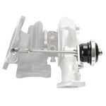 Black Turbosmart IWG75 internal wastegate actuator with stainless steel rod for Mitsubishi Lancer Evolution X