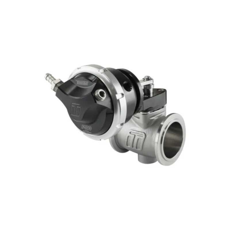 Black Turbosmart PSG40 Pneumatic StraightGate butterfly-style external wastegate