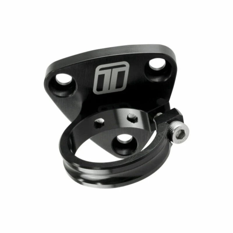 Turbosmart CNC-machined billet aluminum mounting bracket for OPR V2 oil pressure regulators.