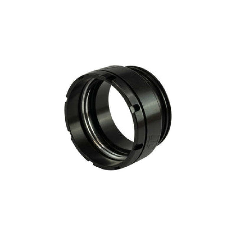 Turbosmart machined aluminum turbo compressor outlet adapter, 3.00 inch to 3.00 inch Plazmaclamp straight fitting.