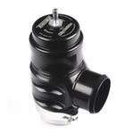 Turbosmart Big Bubba Sleeper series bypass valve in black billet aluminum with 50.8mm piston and V-band flange.