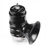 Black Turbosmart Big Bubba Sonic blow off valve with 50.8mm piston and aluminum V-band flange