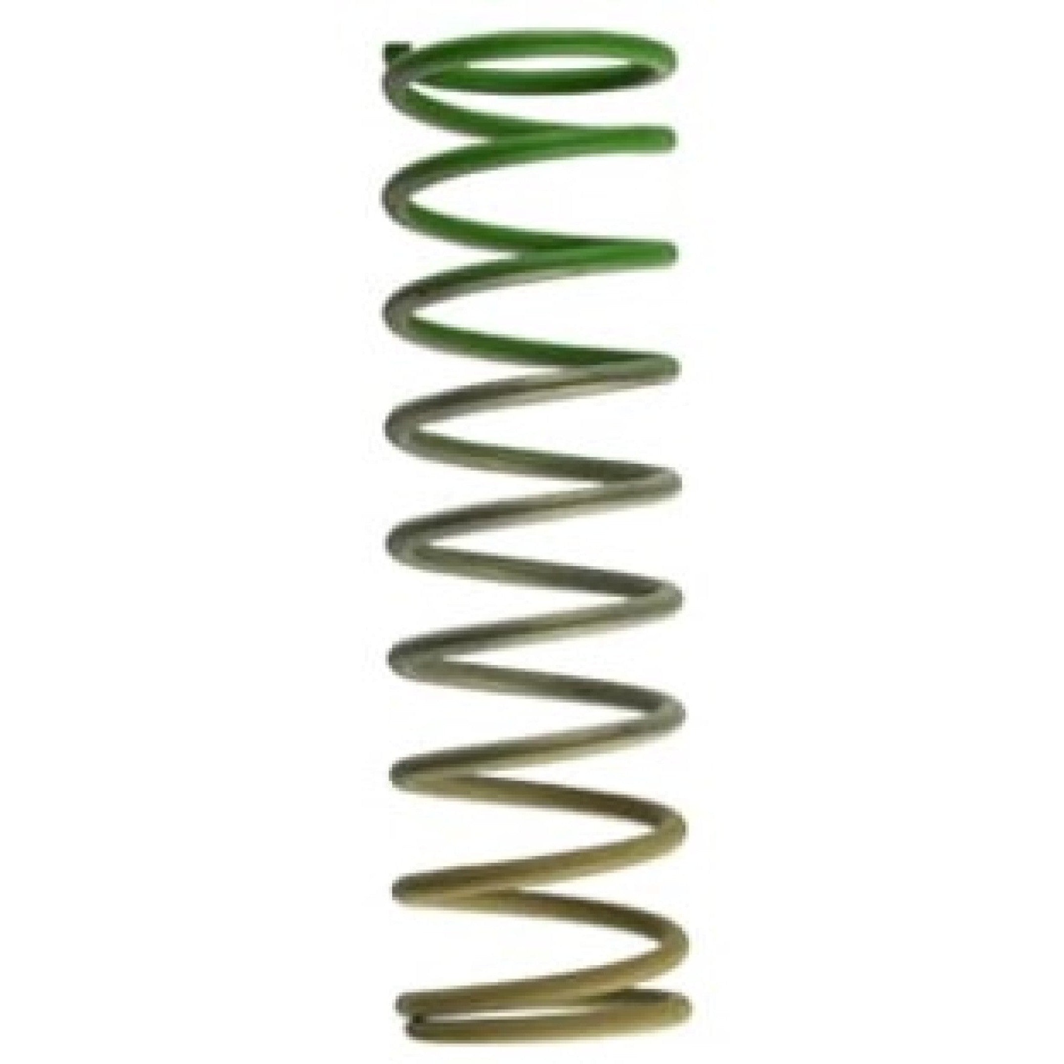 Turbosmart outer wastegate spring with brown and green color-coded identification stripes for 38mm, 40mm, and 45mm HP gates.