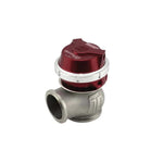 Red Turbosmart Gen-V WG45 Hyper-Gate 45mm external wastegate with stainless steel V-band clamps