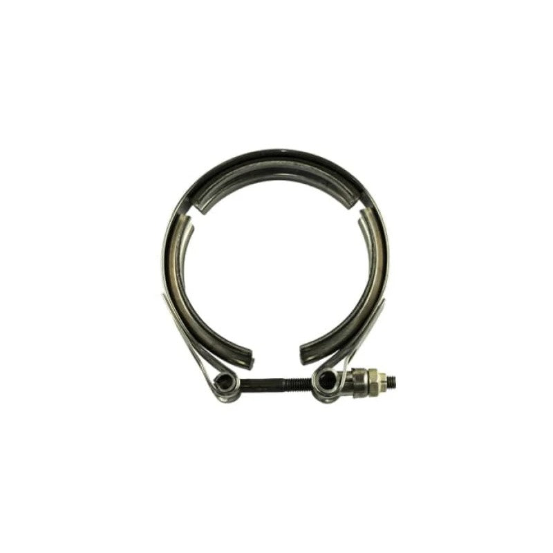 Stainless steel Turbosmart WG60 GenV inlet V-band clamp with fine thread bolt and nut