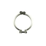 Turbosmart cast metal inlet V-band clamp with fine-thread hardware for WG60 external wastegates.
