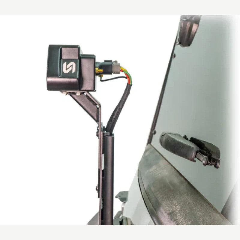 Turn Offroad chase 3rd brake light wiring harness for 2021-2024 Ford Bronco with weather-resistant connectors.