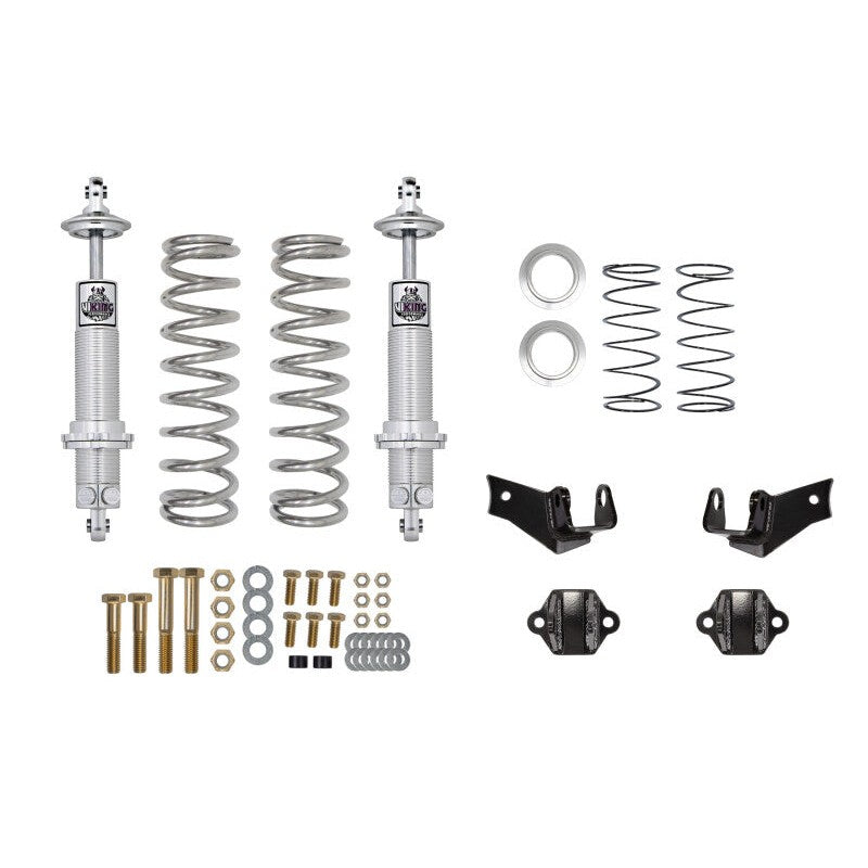 UMI Performance 3623 heavy-duty steel rear coilover conversion brackets for GM B-Body platforms.