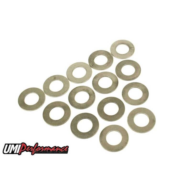 UMI Performance 14-piece bare metal laser-cut steel body mount frame repair plates for 1964-1972 GM A-Body vehicles