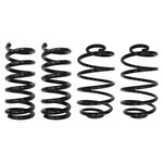 UMI Performance black powder-coated linear rate front and rear 2-inch lowering springs for 1978-2003 GM vehicles.