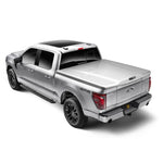 UnderCover Elite LX hard tonneau cover installed on a 2024-2025 Ford F-150 with 5.7ft bed and Pro Access Tailgate.