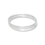 25-foot spool of Vibrant Performance 1/2 inch OD raw aluminum hardline tubing.