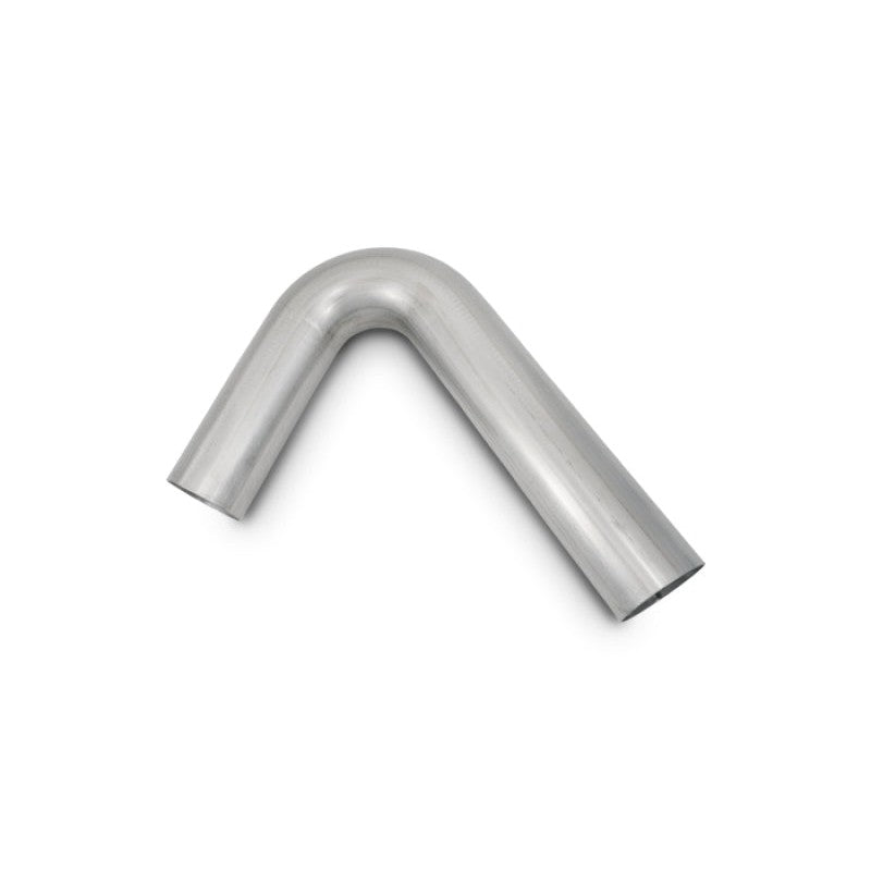 1.5 inch OD T304 stainless steel 120-degree mandrel bend with 3-inch centerline radius and 4x12-inch legs.