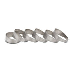 1.75 inch OD CP1 grade titanium pie cut segments for custom exhaust fabrication and welding