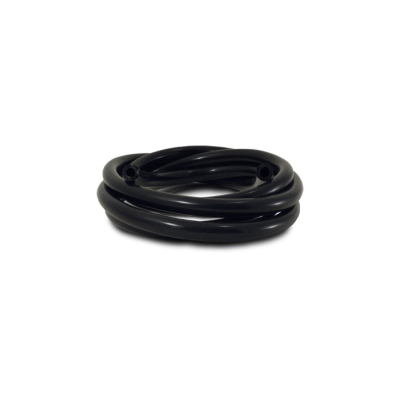 50-foot bulk roll of black 1/8 inch (3.2mm) inner diameter silicone vacuum hose from Vibrant Performance.