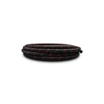 Vibrant Performance -10 AN two-tone black and red nylon braided flex hose 20 foot roll