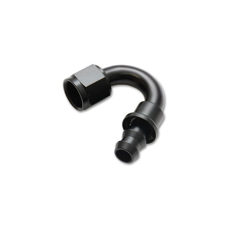 Vibrant Performance 22510 -10AN 6061 aluminum 150 degree push-on hose end fitting