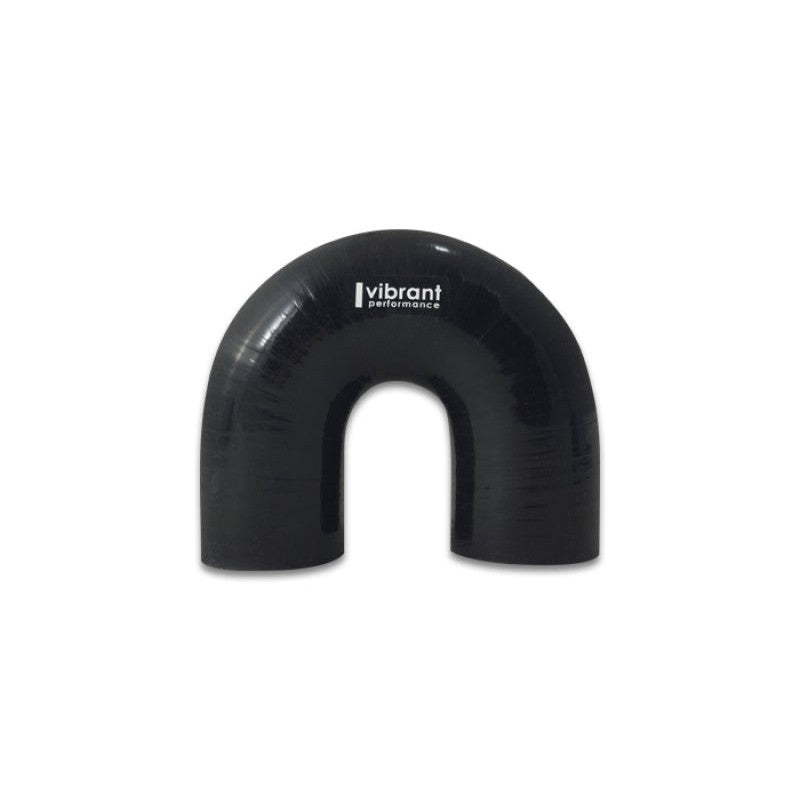 Vibrant Performance 180-degree aramid reinforced silicone hose coupler with 3.50 inch inner diameter.