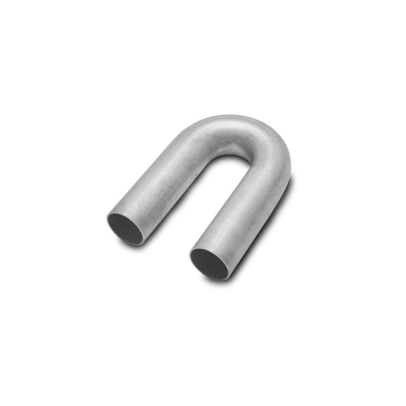 Vibrant 18182 180-degree mandrel bend pipe in 304 stainless steel with 1.50 inch outer diameter and 2 inch center line radius