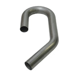 90-degree T304 stainless steel mandrel bend elbow with a brushed finish and 2.0-inch outside diameter.