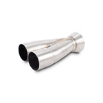 Vibrant Performance 10366 2-into-1 exhaust merge collector in TIG-welded 304 stainless steel.