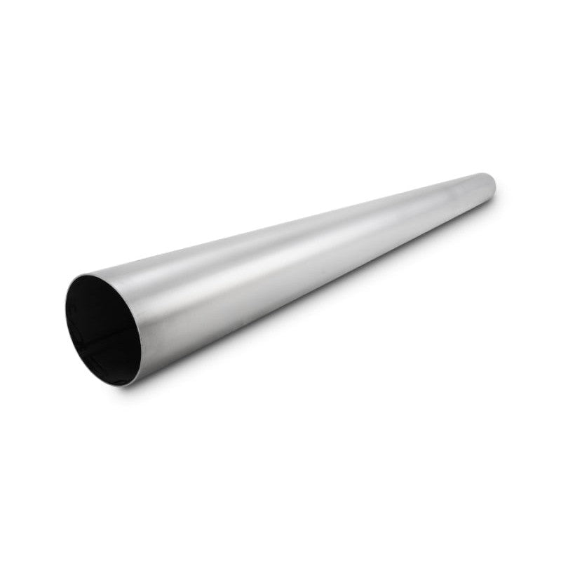 Vibrant 2.25 inch O.D. 321 stainless steel straight tubing with 16 gauge wall thickness.