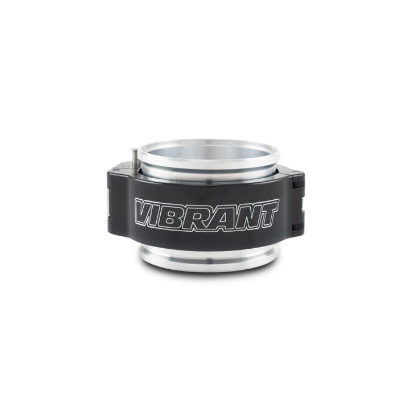 Vibrant Performance anodized black HD 2.0 pinless clamp assembly for 2.50 inch outer diameter tubing