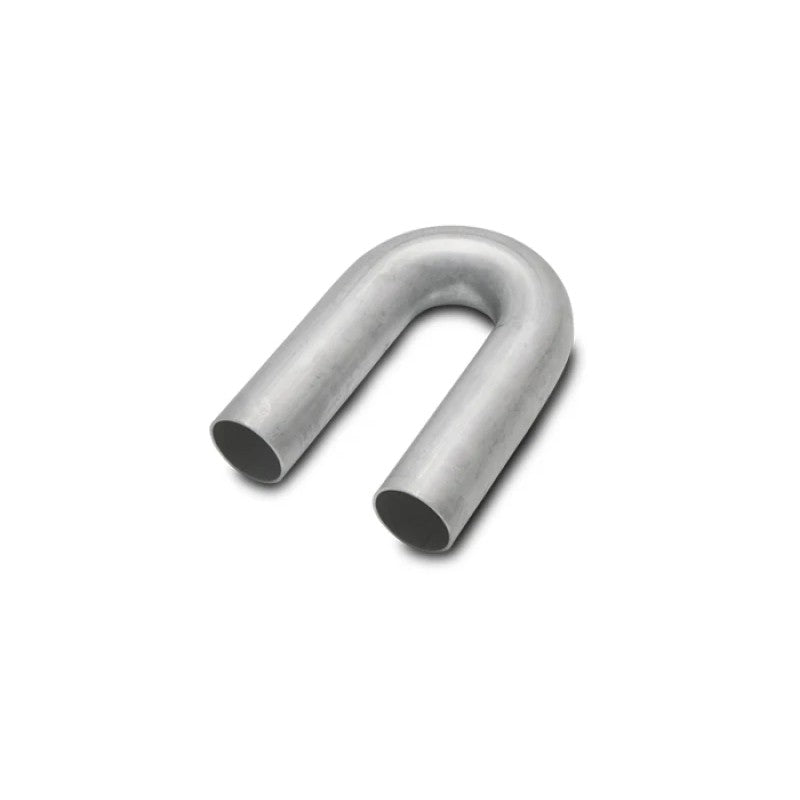Vibrant 2684 mandrel-bent 180-degree tight radius u-bend tubing in 2.5 inch 16-gauge 304 stainless steel.