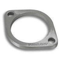Five Vibrant Performance 2-bolt T304 stainless steel exhaust flanges for 3-inch round tubing