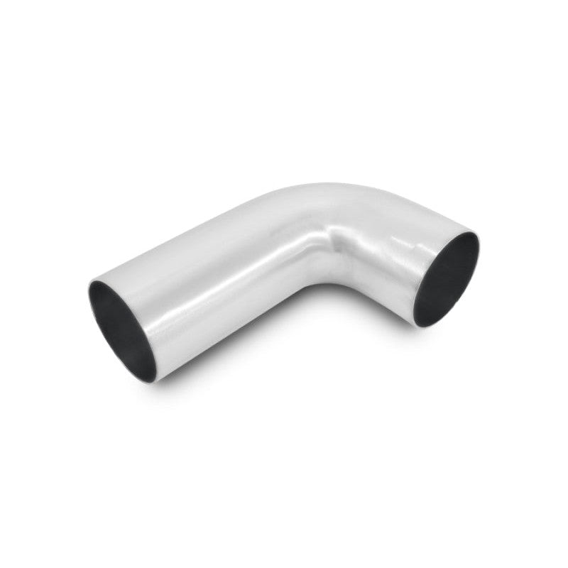 Vibrant Performance 2 inch OD 90 degree tight radius 6063 aluminum elbow bend for custom automotive plumbing.