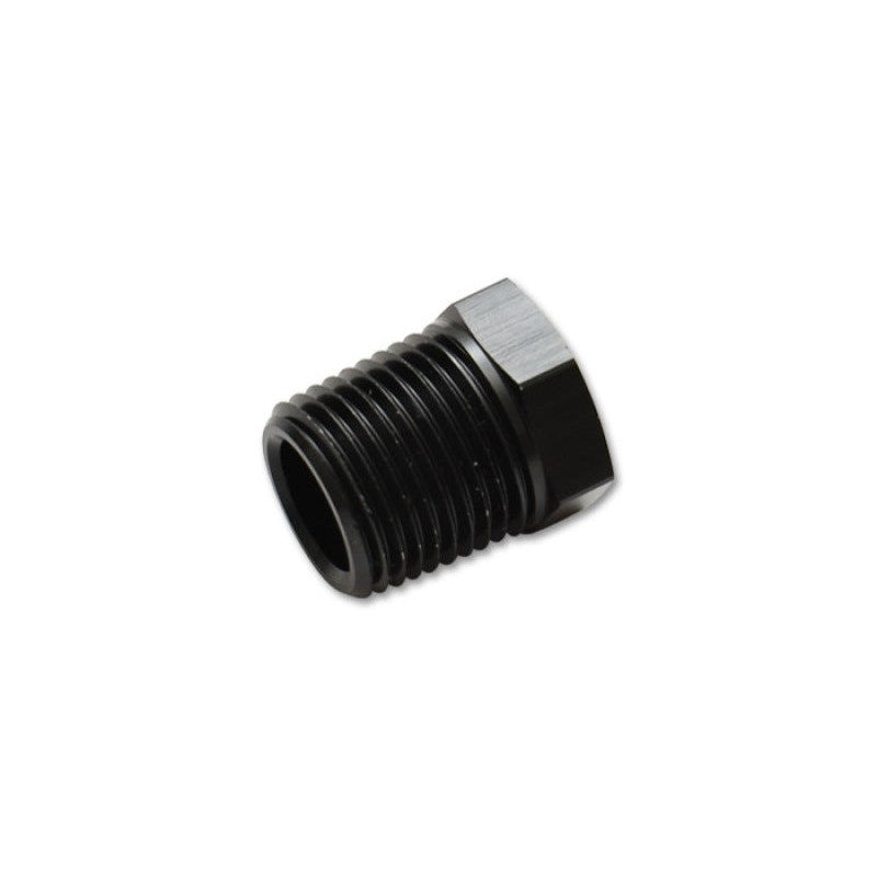 Vibrant Performance 10884 black anodized 6061 aluminum 3/4 inch NPT hex head pipe plug