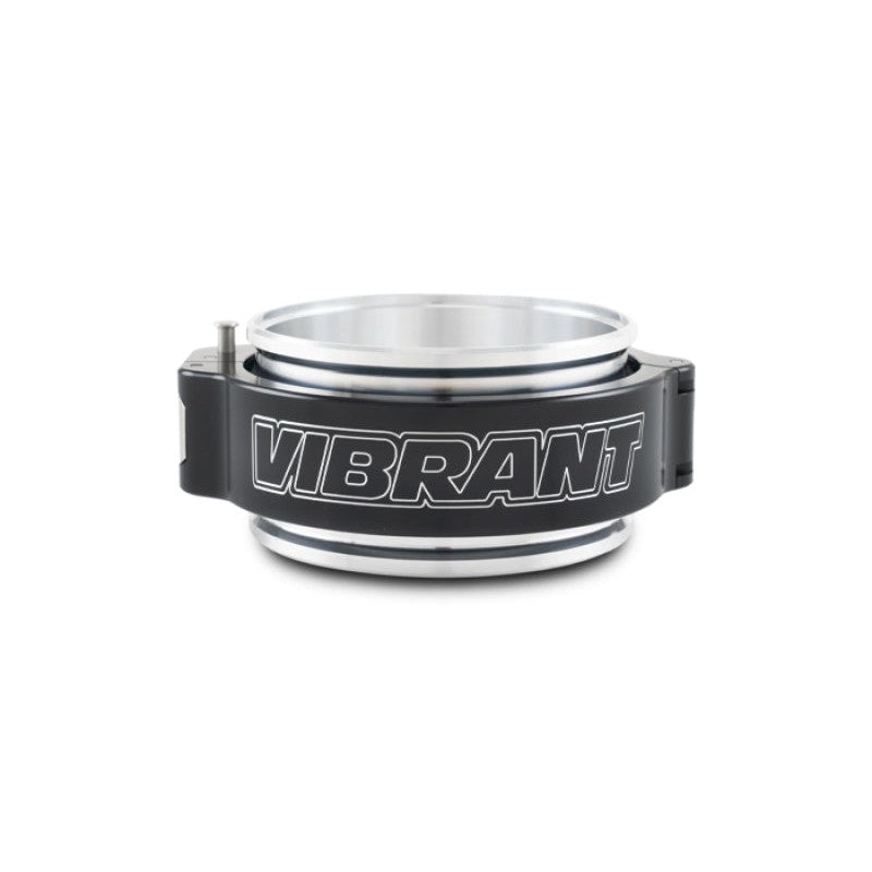 Black anodized Vibrant HD 2.0 3.5-inch pinless clamp assembly including weld ferrules and sealing O-rings