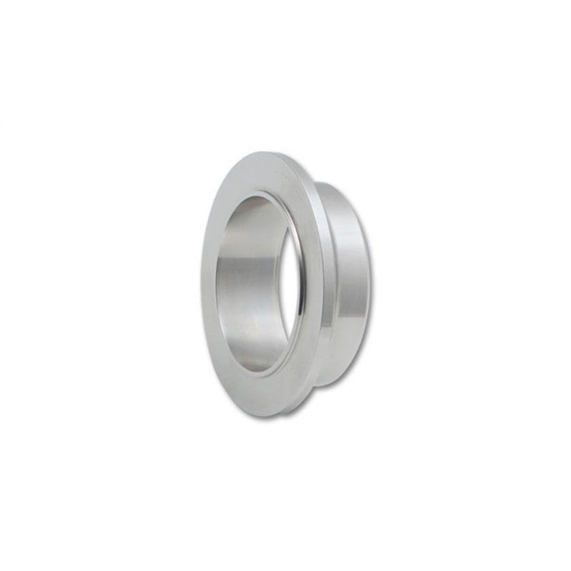 CNC-machined 304 stainless steel V-band turbo inlet flange for Precision Turbo medium frame series