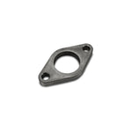 3/8 inch thick mild steel external wastegate flange with two untapped mounting holes for Tial 35-38mm wastegates