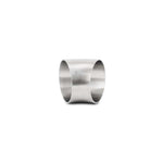 Vibrant Performance 3-inch T304 stainless steel 45-degree mandrel bend with a brushed finish