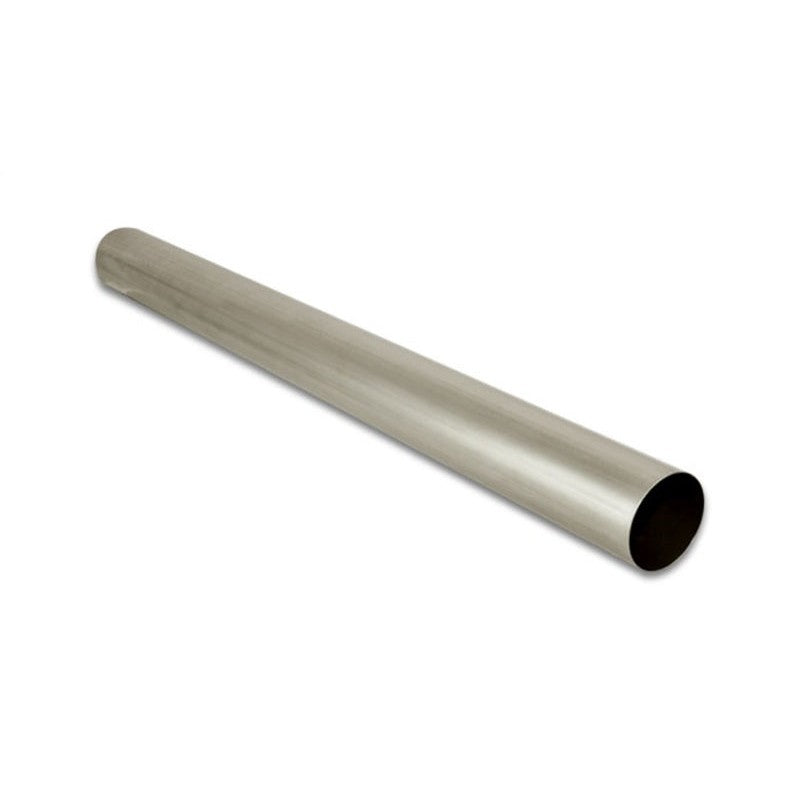 Vibrant Performance 3-inch OD CP1 grade titanium straight tubing, one meter in length.
