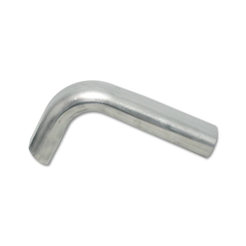 Vibrant 3-inch nominal size oval T304 stainless steel 90-degree vertical mandrel bend with 6-inch legs