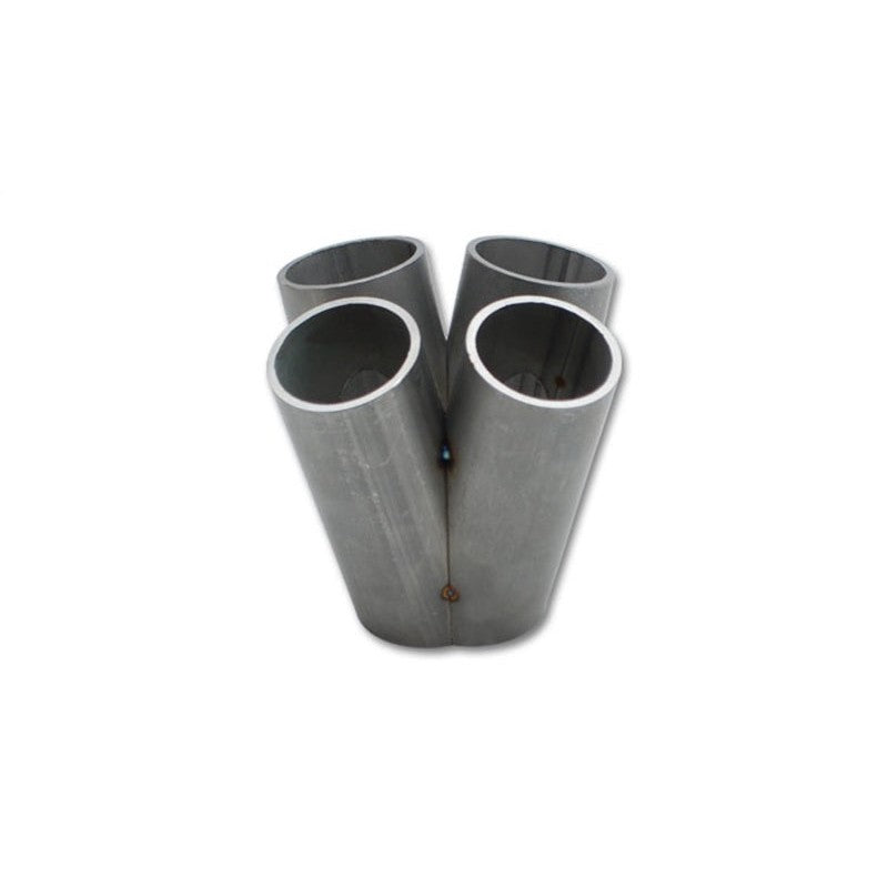 Vibrant Performance 304 stainless steel 4-into-1 turbo manifold merge collector with tack-welded pipes and T4 flange inlet.