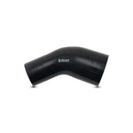 Vibrant 4 Ply Aramid 45 Degree Silicone Transition Hose 2.75in ID x 3in Length In/Out - Black
