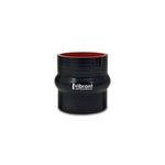 Black Vibrant Performance 2-inch ID 4-ply Aramid reinforced silicone hump hose coupler
