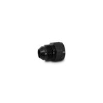 Black anodized 6061 aluminum -4AN female to -8AN male flare expander adapter