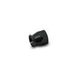 Vibrant Performance -4AN black anodized replacement hose end socket for 28000 and 29000 series PTFE fittings