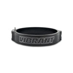 5-inch O.D. Vibrant Performance Pinless HD 2.0 clamp in anodized black with integrated push-button lock