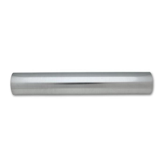 Mirror polished 5 inch diameter 6061 aluminum straight tubing, 18 inches long