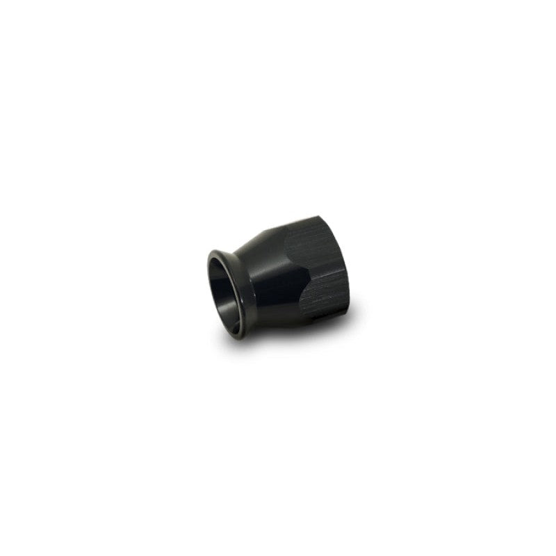 Vibrant Performance 28958 black anodized aluminum -8AN replacement socket for PTFE hose end fittings.