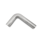 90-degree mandrel-bent T304 stainless steel tube with a 1.875-inch outer diameter and 4-inch center line radius.