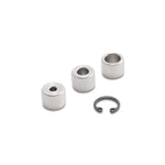 Vibrant Performance 9mm OD adapter fitting with M18 x 1.5 male threads and included C-clip.
